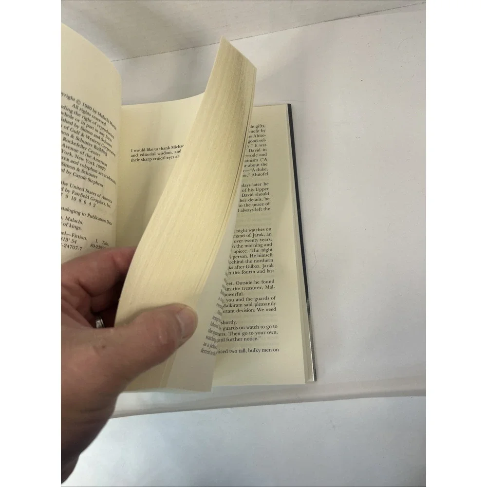 King of‎ Kings : A Novel Of The Life Of David Hardcover Malachi Martin Read